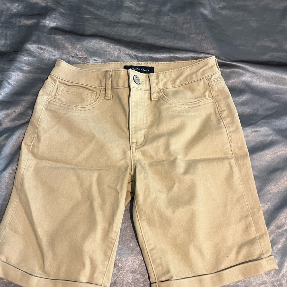 Aeropostale Khaki Bermuda Shorts